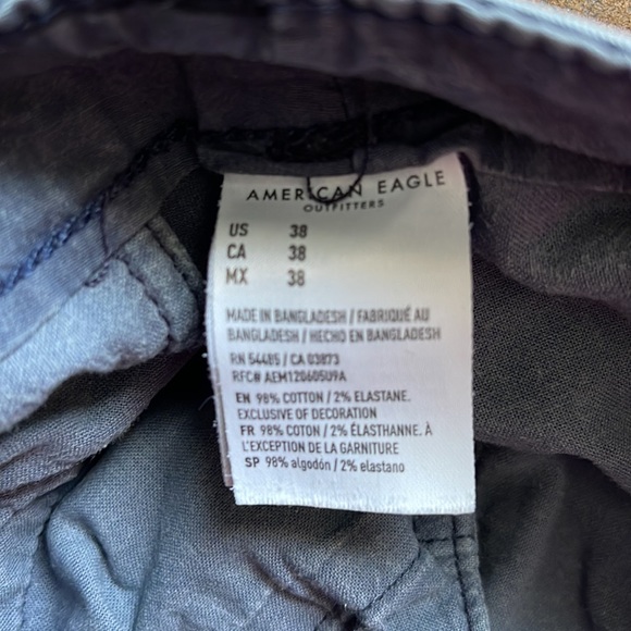 American Eagle Size 38 khaki shorts - Picture 3 of 6